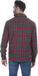 Zobello Men's Checkered Casual Shirt
