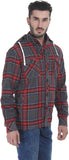Zobello Men's Checkered Casual Shirt