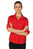 Identiti Women's Solid Casual Shirt