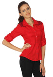 Identiti Women's Solid Casual Shirt