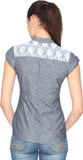 Identiti Women's Polka Print Casual Shirt