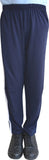 Shaun Solid Baby Boy's Grey, Dark Blue Track Pants
