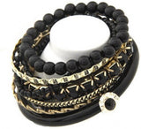 Shining Diva Alloy Bracelet Set