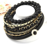 Shining Diva Alloy Bracelet Set