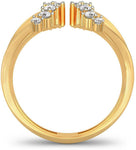 BlueStone Kshitija Yellow Gold Diamond 18 K Ring