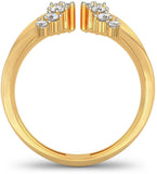 BlueStone Kshitija Yellow Gold Diamond 18 K Ring