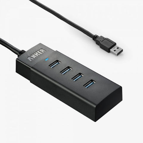 Anker Uspeed AH401 3.0 4-Port SuperSpeed 68ANHUB-LB4A USB USB Hub