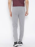 Hubberholme Solid Men's Grey Track Pants