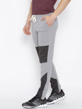Hubberholme Solid Men's Grey Track Pants