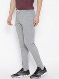 Hubberholme Solid Men's Grey Track Pants