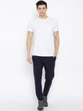 Hubberholme Solid Men's Dark Blue Track Pants