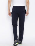 Hubberholme Solid Men's Dark Blue Track Pants