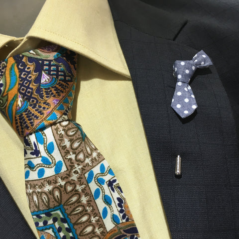 69th Avenue 69SS0003-B6 Polyester, Steel Sliding Pin Shirt Stud