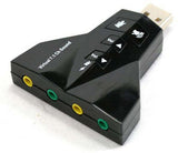 Iconnect World Premium Quality External Audio Adapter With Mic 1 Year Warranty 7.1 Channel USB Sound Card
