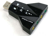 Iconnect World Premium Quality External Audio Adapter With Mic 1 Year Warranty 7.1 Channel USB Sound Card