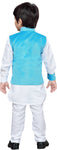 AJ Dezines Boy's Kurta, Waistcoat and Pyjama Set