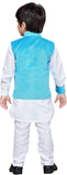 AJ Dezines Boy's Kurta, Waistcoat and Pyjama Set