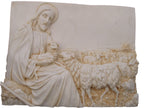 Shivani Art Jesus Sheep Plate Showpiece  -  18 cm