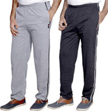 IndiWeaves Solid Men's Grey Track Pants