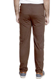 IndiWeaves Solid Men's Blue, Brown Track Pants