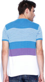 Numero Uno Striped Men's V-neck T-Shirt