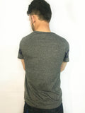 ARMOIRE Printed Boy's Round Neck Grey T-Shirt