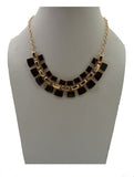 Gia Yellow Gold Plated Metal Necklace