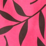 Home Fashion Gallery Polyester Pink Floral Eyelet Door Curtain