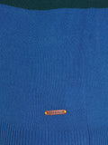 Mast & Harbour Striped Round Neck Casual Men's Sweater