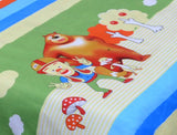 Ruhi's Creations Polyester Silk Blend Cartoon King sized Double Bedsheet