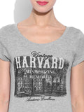 Harvard Printed Women's Round Neck T-Shirt