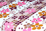 Ruhi's Creations Cotton Floral King sized Double Bedsheet