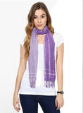 Indistar Self Design Viscose Women's Stole