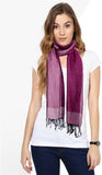 Indistar Self Design Viscose Women's Stole