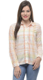 Hapuka Women's Checkered Casual Shirt