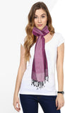 Indistar Self Design Viscose Women's Stole