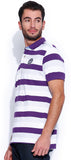 Numero Uno Striped Men's Polo T-Shirt