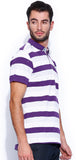 Numero Uno Striped Men's Polo T-Shirt