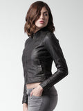 Mast & Harbour Full Sleeve Solid Women's Jacket