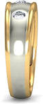 BlueStone The Divine Union for Him Yellow Gold Diamond 18 K Ring