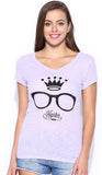 Fox Printed Women's V-neck T-Shirt