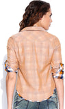 Roadster Women's Checkered Casual Reversible Shirt