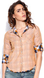 Roadster Women's Checkered Casual Reversible Shirt