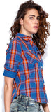 Roadster Women's Checkered Casual Shirt