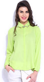 DressBerry Women's Solid Casual Shirt