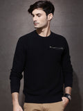 Roadster Solid Round Neck Casual Men's Sweater