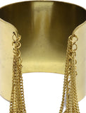 Mast & Harbour Gold Enamel Cuff