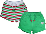 FS Mini Klub Printed Baby Boy's Multicolor Basic Shorts