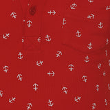 Fs Mini Klub Printed Baby Boy's Polo Neck T-Shirt
