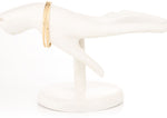 Voylla Alloy Zircon Yellow Gold Bangle Set